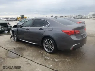2019 Acura TLX w/Technology Pkg with VIN 19UUB2F44KA000129, listed as a Copart auction lot 88401595 with 119,830 mi miles and Salvage Title. Bid and sale history available at carsss.com. Image 2.