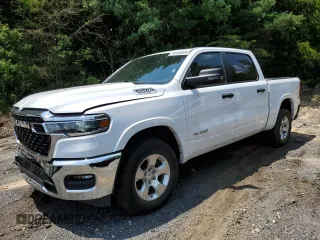 2025 Ram 1500 Big Horn with VIN 1C6SRFFP0SN580949, listed as a Copart auction lot 63853435 with 22,649 mi miles and Clean title. Bid and sale history available at DreamBid. Image 1.