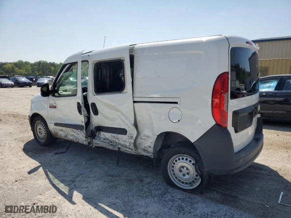 2020 Ram ProMaster City Cargo Van Tradesman with VIN ZFBHRFAB8L6R71571, listed as a Copart auction lot 52285195 with 72,045 mi miles and Salvage Title. Bid and sale history available at carsss.com. Image 2.