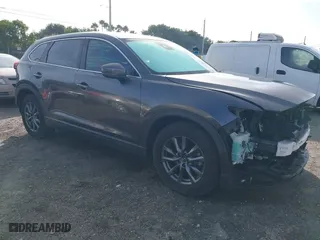 2020 Mazda CX-9 Touring with VIN JM3TCACY5L0412308, listed as a IAAI auction lot 41208401 with 37,029 mi miles. Bid and sale history available at carsss.com. Image 1.