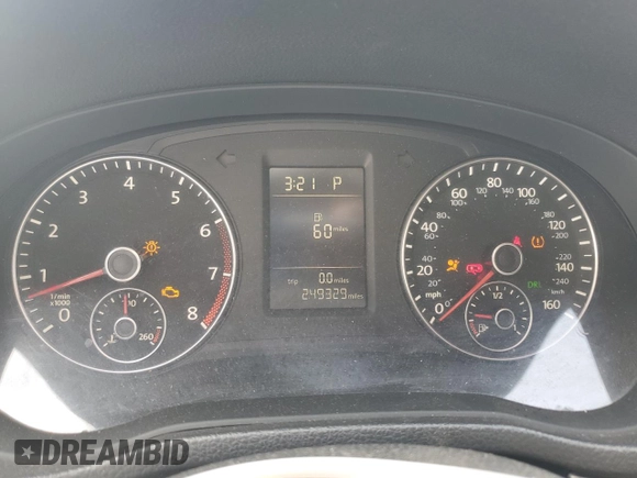 2013 Volkswagen Passat S with VIN 1VWAP7A3XDC012739, listed as a Copart auction lot 63841305 with 249,329 mi miles and Salvage title. Bid and sale history available at DreamBid. Image 9.