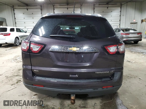 2015 Chevrolet Traverse LT with VIN 1GNKVGKD8FJ170278, listed as a Copart auction lot 57712515 with 61,529 mi miles and Non repairable. Bid and sale history available at DreamBid. Image 6.