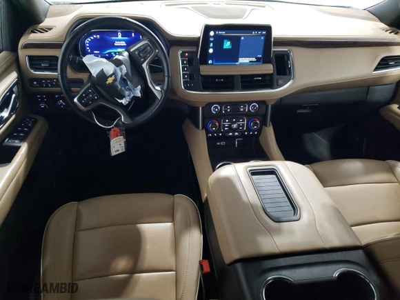 2022 Chevrolet Suburban Premier with VIN 1GNSKFKD5NR291546, listed as a Copart auction lot 51577074 with 47,656 mi miles. Bid and sale history available at carsss.com. Image 8.