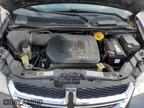 2014 Dodge Grand Caravan SXT 30th Anniversary with VIN 2C4RDGCG4ER285294, listed as a Copart auction lot 52109205 with 196,331 mi miles and Salvage Title. Bid and sale history available at DreamBid. Image 12.