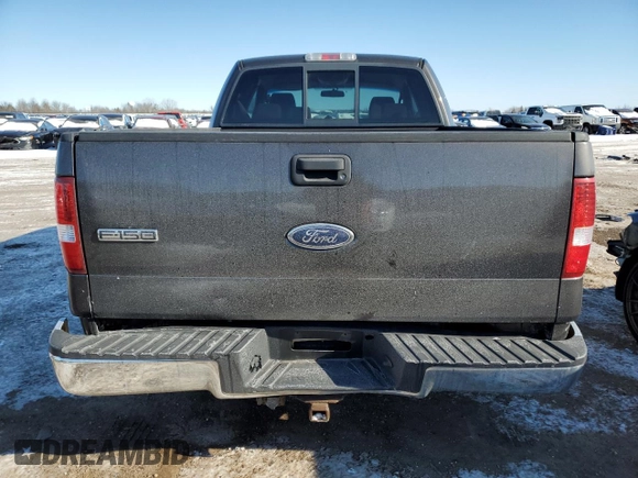 2005 Ford F-150 XLT with VIN 1FTPX12555FB05467, listed as a Copart auction lot 45712335 with 401,186 mi miles and Salvage Title. Bid and sale history available at carsss.com. Image 6.