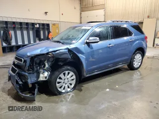 2011 Chevrolet Equinox LTZ with VIN 2CNFLGEC4B6265278, listed as a Copart auction lot 47485685 with 109,648 mi miles and Salvage Title. Bid and sale history available at carsss.com. Image 1.