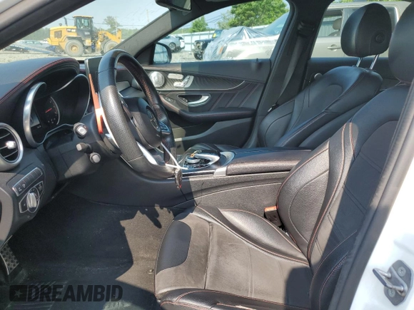 2018 Mercedes-Benz C 43 AMG z VIN 55SWF6EB3JU270248, wystawiony jako Copart lot #60402395 z przebiegiem 91 502 mil mil oraz Szkoda całkowita • Salvage title. Historia ofert i sprzedaży dostępna na DreamBid. Obrazek 7.