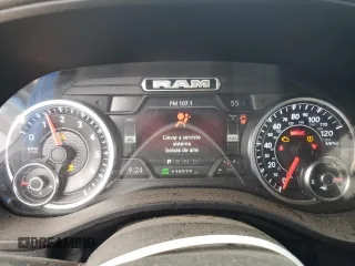 2019 Ram 1500 Big Horn/Lone Star with VIN 1C6SRFFT6KN518419, listed as a Copart auction lot 46429725 with 110,272 mi miles and Salvage Title. Bid and sale history available at carsss.com. Image 9.
