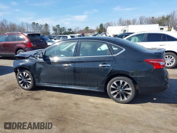 2019 Nissan Sentra SR with VIN 3N1AB7AP4KY443055, listed as a IAAI auction lot 41769268 with 61,990 mi miles and . Bid and sale history available at DreamBid. Image 14.