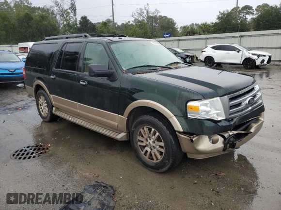 2013 Ford Expedition Max XLT with VIN 1FMJK1H55DEF18078, listed as a Copart auction lot 79518494 with 176,617 mi miles and Salvage title. Bid and sale history available at DreamBid. Image 4.