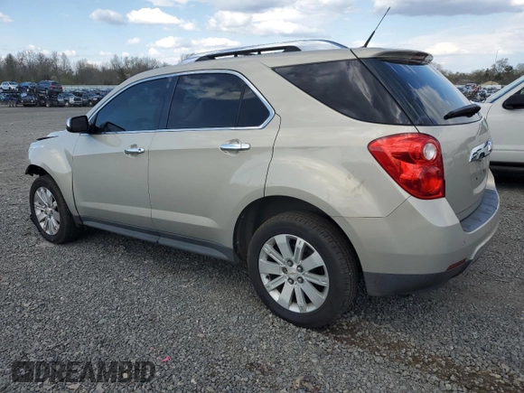 2010 Chevrolet Equinox LTZ with VIN 2CNALFEW7A6298580, listed as a Copart auction lot 53107975 with 169,096 mi miles and Salvage Title. Bid and sale history available at carsss.com. Image 2.