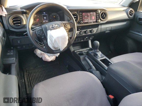 2023 Toyota Tacoma SR with VIN 3TYSX5EN5PT019872, listed as a Copart auction lot 81464734 with 14,943 mi miles and Salvage title. Bid and sale history available at DreamBid. Image 8.