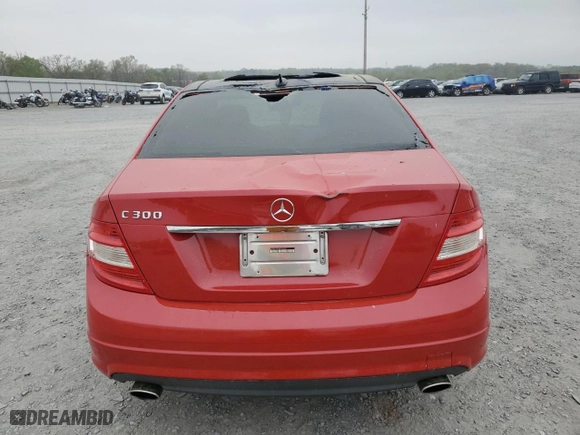 2009 Mercedes-Benz C-Class 3.0L Sport with VIN WDDGF54X49F233221, listed as a Copart auction lot 51239705 with 171,756 mi miles and Salvage Title. Bid and sale history available at carsss.com. Image 6.