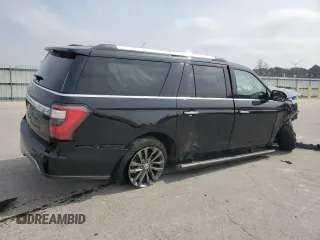 2021 Ford Expedition Max Limited with VIN 1FMJK2AT4MEA39617, listed as a Copart auction lot 48927305 with 68,527 mi miles and Salvage Title. Bid and sale history available at DreamBid. Image 3.