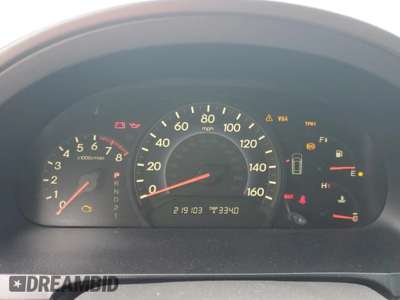 2008 Honda Odyssey LX with VIN 5FNRL38278B080769, listed as a Copart auction lot 59371025 with 219,103 mi miles and Salvage title. Bid and sale history available at DreamBid. Image 9.