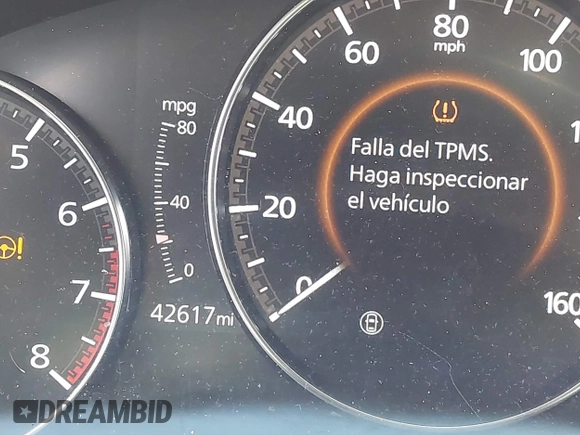 2021 Mazda CX-30 Select z VIN 3MVDMABL1MM251761, wystawiony jako IAAI lot #42267217 z przebiegiem 42 617 mil mil oraz . Historia ofert i sprzedaży dostępna na DreamBid. Obrazek 14.