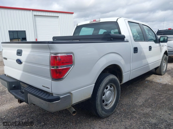 2013 Ford F-150 XL with VIN 1FTEW1CM9DFC58691, listed as a IAAI auction lot 41413917 with 134,597 mi miles. Bid and sale history available at carsss.com. Image 4.