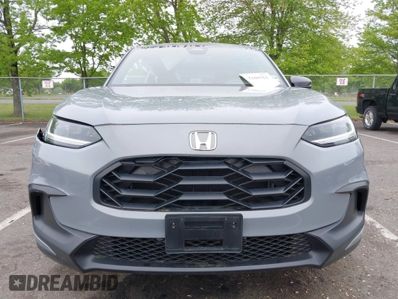 2024 Honda HR-V Sport with VIN 3CZRZ2H57RM735474, listed as a IAAI auction lot 42169311 with 12,001 mi miles and . Bid and sale history available at DreamBid. Image 12.
