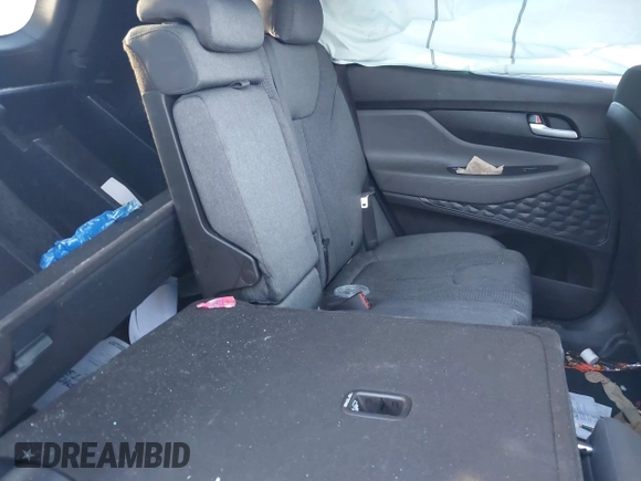 2019 Hyundai Santa Fe SE with VIN 5NMS2CAD6KH114027, listed as a IAAI auction lot 41874556 with 125,729 mi miles. Bid and sale history available at carsss.com. Image 8.