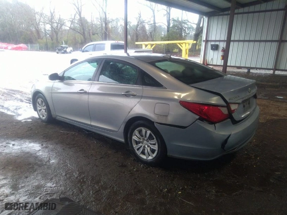 2012 Hyundai Sonata GLS PZEV with VIN 5NPEB4AC4CH471740, listed as a IAAI auction lot 41762707 with NaN miles. Bid and sale history available at carsss.com. Image 3.