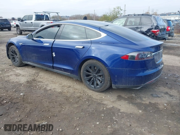 2016 Tesla Model S 90D with VIN 5YJSA1E21GF128362, listed as a IAAI auction lot 40891999 with 179,155 mi miles and . Bid and sale history available at DreamBid. Image 3.