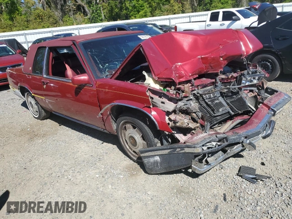 1991 Cadillac DeVille z VIN 1G6CD13B7M4306411, wystawiony jako Copart lot #50128155 z przebiegiem Nie podano mil oraz Szkoda całkowita • Salvage title. Historia ofert i sprzedaży dostępna na DreamBid. Obrazek 4.