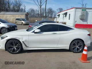 2017 Infiniti Q60 Sport with VIN JN1EV7EL8HM550153, listed as a IAAI auction lot 41701379 with 111,476 mi miles. Bid and sale history available at carsss.com. Image 14.