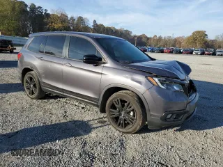 2021 Honda Passport Sport с VIN 5FNYF7H20MB014682, выставлен на аукционе Copart как лот 81172074 с пробегом 36 420 миль миль и Списание • Salvage title. История ставок и продаж доступна на DreamBid. Изображение 4.