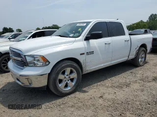 2018 Ram 1500 Big Horn z VIN 1C6RR7TT4JS183959, wystawiony jako Copart lot #59863265 z przebiegiem 119 166 mil mil oraz Czysty tytuł • Clean title. Historia ofert i sprzedaży dostępna na DreamBid. Obrazek 1.