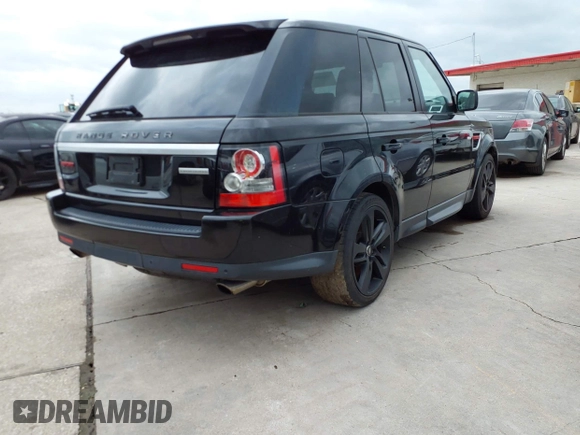 2013 Land Rover Range Rover Sport SC with VIN SALSH2E49DA767430, listed as a IAAI auction lot 42122006 with 112,868 mi miles. Bid and sale history available at carsss.com. Image 4.
