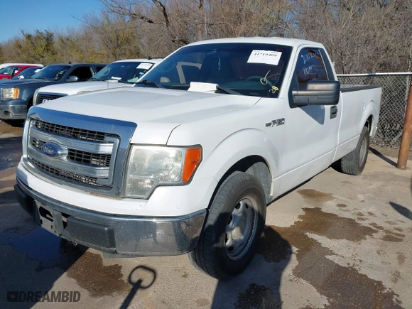 2014 Ford F-150 XL with VIN 1FTNF1CF8EKD18647, listed as a IAAI auction lot 41719409 with 246,241 mi miles. Bid and sale history available at carsss.com. Image 17.