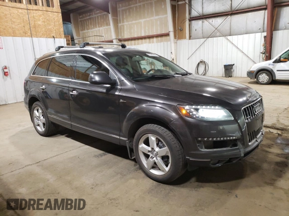 2013 Audi Q7 Premium Plus с VIN WA1LGAFE7DD012060, выставлен на аукционе Copart как лот 61245455 с пробегом 95 833 миль миль и Списание • Salvage title. История ставок и продаж доступна на DreamBid. Изображение 4.