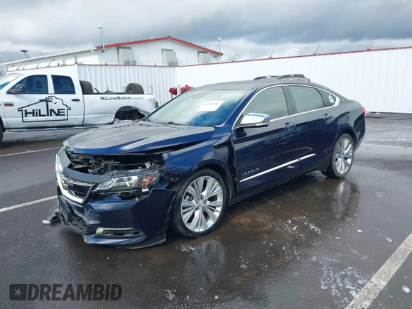 2018 Chevrolet Impala Premier with VIN 2G1125S32J9108655, listed as a IAAI auction lot 41719581 with 59,502 mi miles and . Bid and sale history available at DreamBid. Image 22.