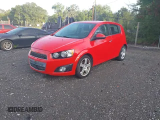 2015 Chevrolet Sonic LTZ with VIN 1G1JE6SB7F4102493, listed as a IAAI auction lot 42809511 with 110,689 mi miles and . Bid and sale history available at DreamBid. Image 2.