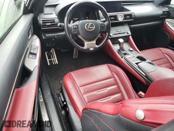 2016 Lexus RC 300 F Sport with VIN JTHSM5BC7G5001711, listed as a Copart auction lot 79426514 with 67,991 mi miles and Salvage Title. Bid and sale history available at DreamBid. Image 8.
