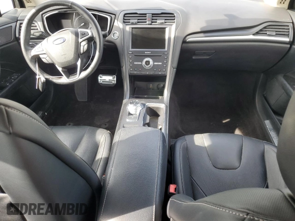 2017 Ford Fusion Titanium with VIN 3FA6P0K99HR166567, listed as a Copart auction lot 54293425 with 0 mi miles and Salvage Title. Bid and sale history available at carsss.com. Image 8.