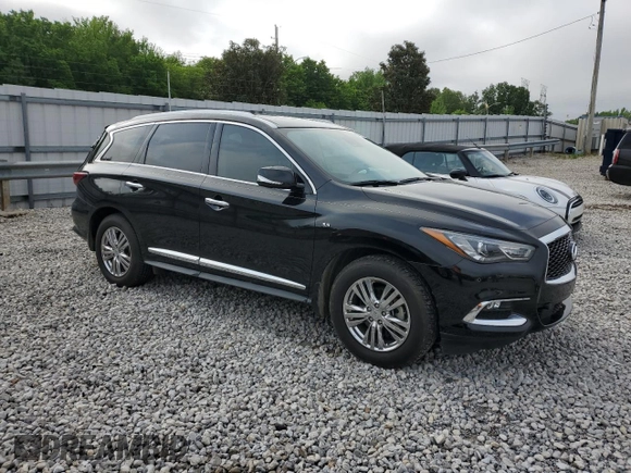 2019 Infiniti QX60 Luxe with VIN 5N1DL0MN7KC561596, listed as a Copart auction lot 53756085 with 77,041 mi miles and Salvage title. Bid and sale history available at DreamBid. Image 4.