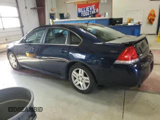 2012 Chevrolet Impala LT Retail with VIN 2G1WB5E30C1202990, listed as a Copart auction lot 55110425 with 28,455 mi miles and Salvage Title. Bid and sale history available at DreamBid. Image 2.