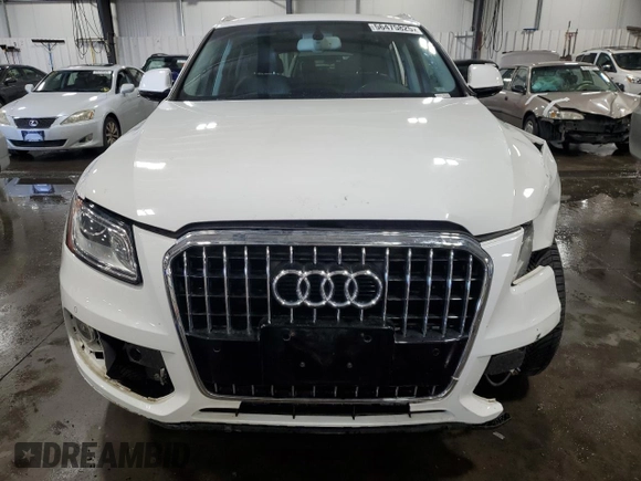 2015 Audi Q5 Premium Plus with VIN WA1LFAFP0FA127981, listed as a Copart auction lot 56475825 with 70,454 mi miles and Salvage title. Bid and sale history available at DreamBid. Image 5.
