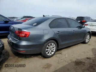 2015 Volkswagen Jetta Sedan 1.8T SE w/Connectivity with VIN 3VWD07AJ2FM423991, listed as a Copart auction lot 50088215 with 135,202 mi miles and Clean Title. Bid and sale history available at carsss.com. Image 3.