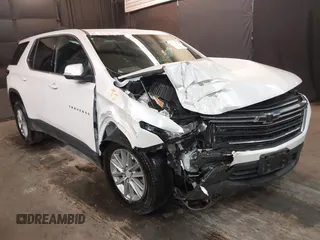 2023 Chevrolet Traverse LT Cloth with VIN 1GNEVGKW4PJ332410, listed as a IAAI auction lot 42001073 with 23,453 mi miles and . Bid and sale history available at DreamBid. Image 1.