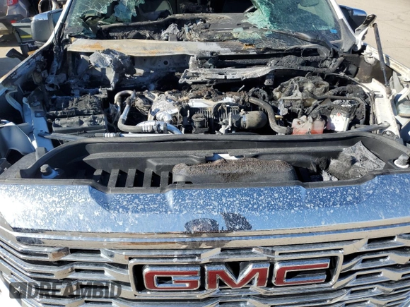 2022 GMC Sierra 1500 with VIN 3GTUUGETXNG616342, listed as a Copart auction lot 44078105 with Not Provided miles and Salvage Title. Bid and sale history available at DreamBid. Image 11.