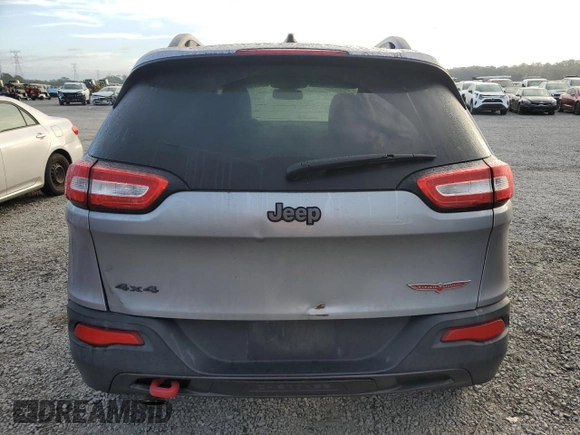 2014 Jeep Cherokee Trailhawk with VIN 1C4PJMBB3EW158869, listed as a Copart auction lot 42860515 with 135,172 mi miles and Non repairable. Bid and sale history available at DreamBid. Image 6.
