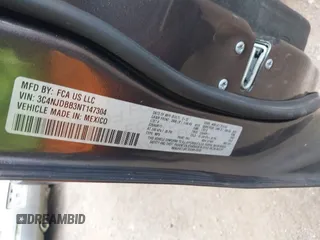 2022 Jeep Compass Latitude с VIN 3C4NJDBB3NT147304, выставлен на аукционе IAAI как лот 42420712 с пробегом 44 768 миль миль и . История ставок и продаж доступна на DreamBid. Изображение 9.