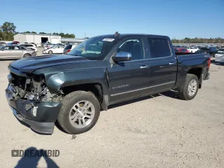 2017 Chevrolet Silverado 1500 LTZ with VIN 3GCUKSEJ4HG382713, listed as a Copart auction lot 76395764 with 134,794 mi miles and Salvage Title. Bid and sale history available at DreamBid. Image 1.