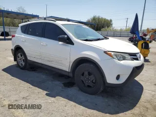 2014 Toyota RAV4 LE with VIN JTMZFREV7EJ018804, listed as a Copart auction lot 62738795 with 97,265 mi miles and Salvage title. Bid and sale history available at DreamBid. Image 4.