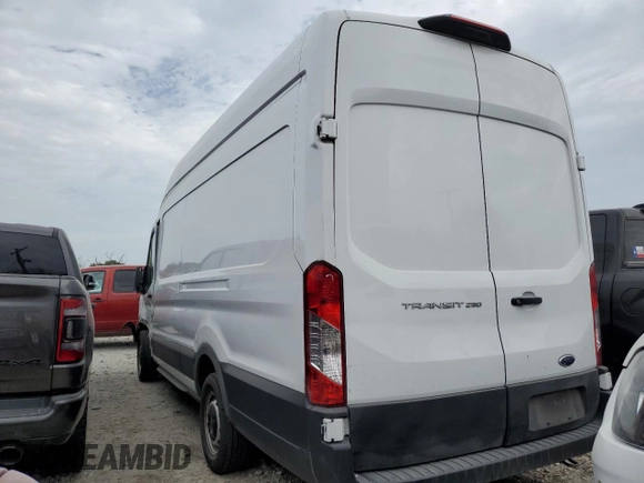 2023 Ford Transit Cargo z VIN 1FTBR3X88PKB88910, wystawiony jako Copart lot #46260995 z przebiegiem 64 307 mil mil oraz Szkoda całkowita • Salvage title. Historia ofert i sprzedaży dostępna na DreamBid. Obrazek 2.