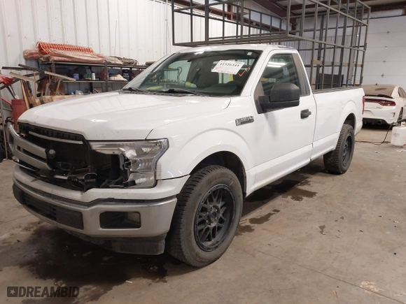 2019 Ford F-150 XL with VIN 1FTMF1C53KKE18847, listed as a IAAI auction lot 41526344 with 184,942 mi miles. Bid and sale history available at carsss.com. Image 17.