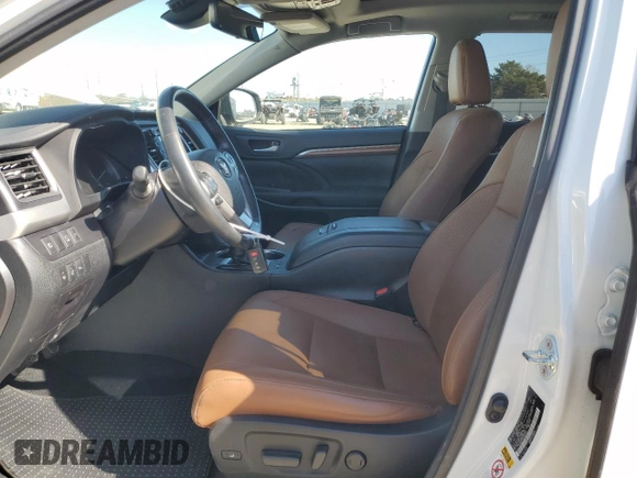 2017 Toyota Highlander Hybrid Limited with VIN 5TDDGRFH5HS027024, listed as a Copart auction lot 48002505 with 64,372 mi miles and Salvage title. Bid and sale history available at DreamBid. Image 7.