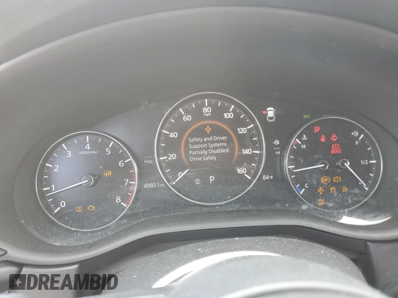 2023 Mazda CX-30 S with VIN 3MVDMBAM6PM513651, listed as a Copart auction lot 57432955 with 49,851 mi miles and Salvage title. Bid and sale history available at DreamBid. Image 9.